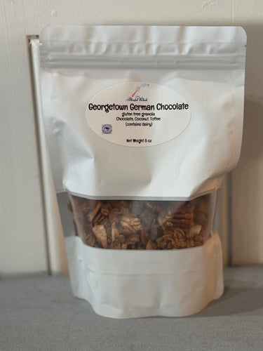 GEORGETOWN GERMAN CHOCOLATE Gluten Free Granola  1/2 LB