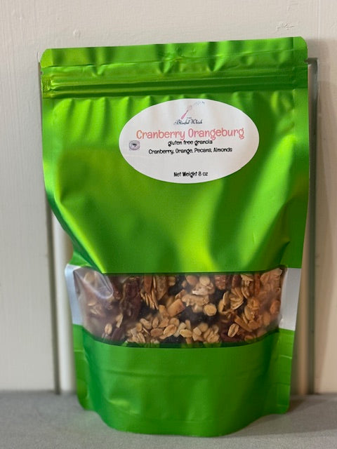 CRANBERRY ORANGEBURG Gluten Free Granola  1/2 LB