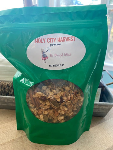 HOLY CITY HARVEST Gluten Free Granola  1/2 LB