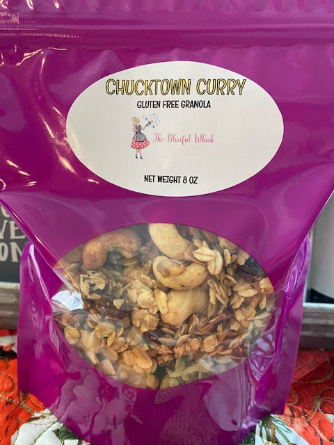 CHUCKTOWN CURRY Gluten Free Granola 1/2 LB