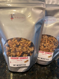 CLASSIC GROOVIN' GRANOLA  Gluten Free Granola  1/2 LB