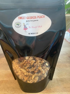 SWEET GEORGIA PEACH gluten free granola 1/2 LB